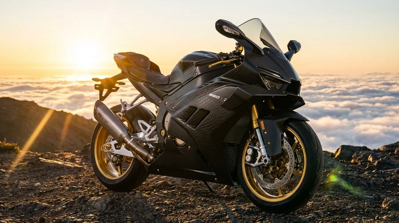 ZXMOTO 600V on the road